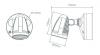 MURO-MAX 16W BLACK ALUMINIUM SPOTLIGHT IP65